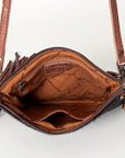 American Darling Small Crossbody Saddle Blanket Genuine Leather women bag western handbag purse