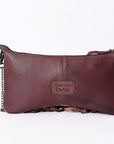 American Darling Cross Body I Hand Tooled Hair-On Genuine Leather Women Bag Western Handbag Purse