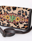 American Darling Cross Body I Hand Tooled Hair-On Genuine Leather Women Bag Western Handbag Purse