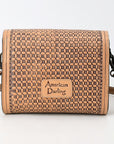 American Darling Hand Tooled Genuine Leather Women Bag Western Handbag Purse