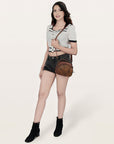 American Darling Genuine Leather Women Bag Western Handbag Purse