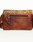 American Darling ADBGS178BD Envelope Hair-On Genuine Leather Women Bag Western Handbag Purse