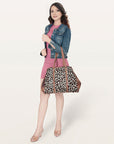 American Darling ADBG1032 Tote Hair-On Genuine Leather Women Bag Western Handbag Purse