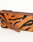 American Darling Wristlet Hair on Genuine Leather Western Women Bag | Handbag Purse | Women Wristlet | Wristlet Wristlet | Travel Wristlet | Leather Wristlet | Clutch Wristlet
