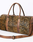 American Darling Women's Duffel Bag Western Hair On Genuine Leather Handbag and Ladies Purse