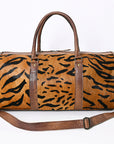 American Darling Women's Duffel Bag Western Hair On Genuine Leather Handbag and Ladies Purse