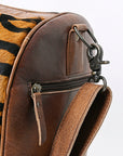 American Darling Women's Duffel Bag Western Hair On Genuine Leather Handbag and Ladies Purse