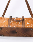 American Darling Women's Duffel Bag Western Hair On Genuine Leather Handbag and Ladies Purse