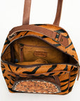 American Darling Hair On Genuine Leather Women Bag Western Handbag Purse