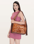 American Darling Hobo Hair On Genuine Leather women bag western handbag purse
