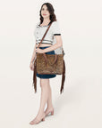American Darling Tote Hair On Genuine Leather Women Bag Western Handbag Purse
