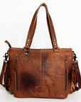 American Darling Tote Hair On Genuine Leather Women Bag Western Handbag Purse