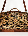 American Darling Briefcase Hair-On Genuine Leather Women Bag Western Handbag Purse