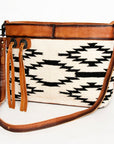 American Darling ADBG1035B Cross Body Hair-On Genuine Leather women bag western handbag purse
