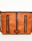 American Darling ADBG1035B Cross Body Hair-On Genuine Leather women bag western handbag purse