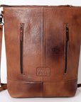 American Darling W. Wool Saddle Blanket & Genuine Leather W. Crossbody