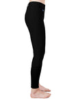 X Large Irideon Cadence Full Seat Stretched Nylon Horse Riding Breeches Black