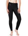 X Large Irideon Cadence Full Seat Stretched Nylon Horse Riding Breeches Black