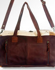Hair On Leather Western Style Women's Briefcase