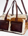 Hair On Leather Western Style Women's Briefcase