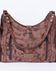 American Darling Hand Tooled Genuine Leather Women Bag Western Handbag Purse