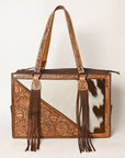American Darling Tote Hand Tooled Saddle Blanket Genuine Leather Women Bag Western Handbag Purse
