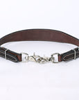 Bar H Equine Genuine Western American Leather Horse Premium Headstall & Breast Collar Set