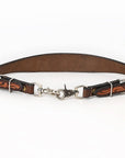 Bar H Equine Genuine Western American Leather Horse Premium Headstall & Breast Collar Set