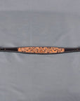 Bar H Equine Genuine Western American Leather Horse Premium Headstall & Breast Collar Set