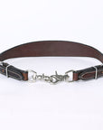 Bar H Equine Genuine Western American Leather Horse Premium Headstall & Breast Collar Set