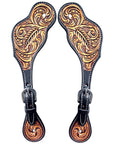 Durable Handcrafted PremiumLeather Spur Straps For Women Western Riding Show Rodeo