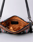 American Darling Cross Body Hand Tooled Saddle Blanket Genuine Leather Women Bag Western Handbag Purse