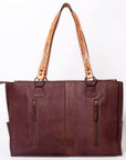 American Darling Tote Hand Tooled Saddle Blanket Genuine Leather Women Bag Western Handbag Purse