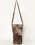 American Darling ADBGZ638A Messenger Genuine Leather Women Bag Western Handbag Purse
