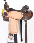 Comfytack Western Horse Barrel Racing Trail Pleasure Saddle Tack Set Genuine Leather