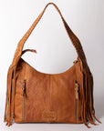 Hobo Hair On Saddle Blanket Genuine Leather Western Bag For Women