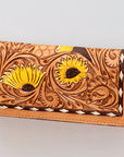 American Darling Clutch Hand Tooled Genuine Leather Women Bag Western Handbag Purse