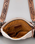 American Darling ADBGS192BU Messenger Hair-On Genuine Leather Women Bag Western Handbag Purse