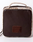 American Darling Hand Tooled Hair On Genuine Leather Women Bag Western Handbag Purse