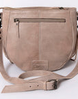 American Darling Messenger Hand Tooled Hair-On Genuine Leather women bag western handbag purse