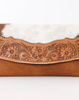 ADBG1066 American Darling Wallet Hand Tooled Hair-On Genuine Leather women bag western handbag purse