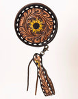 American Darling Canteen Hand Tooled Genuine Leather Women Bag Western Handbag Purse