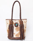 ADBGM312B American Darling Hair On Genuine Leather Women Bag Western Handbag Purse
