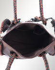 American Darling Duffel Genuine Leather Women Bag Western Handbag Purse