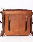 American Darling Hair On Genuine Leather Women Bag Western Handbag Purse