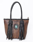American Darling Hair On Genuine Leather Women Bag Western Handbag Purse