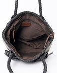 American Darling Hair On Genuine Leather Women Bag Western Handbag Purse
