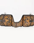 Hilason Western Horse Leather Saddle Bag Heavyduty Traditional Trail Ride
