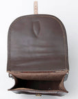 Hilason Floral Western Horse Leather Saddle Bag Heavyduty Traditional Trail Ride