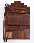 American Darling Hand Tooled Genuine Leather Women Bag Western Handbag Purse